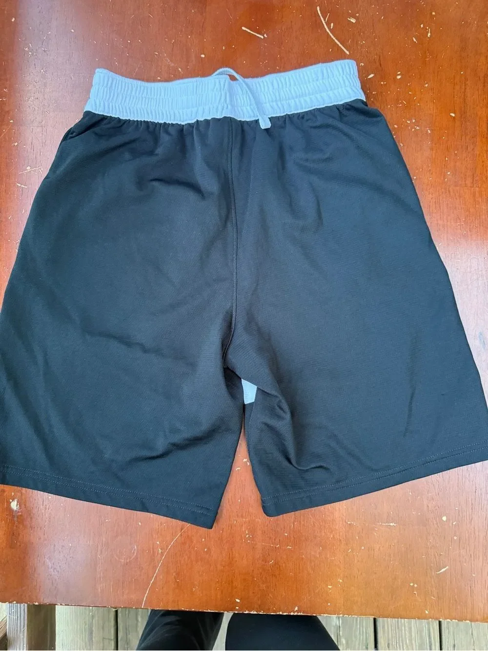 Nike Black Shorts with white Swoosh Accent